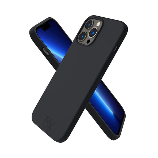 iPhone 13 Pro Max Silikonskal Rvelon - Svart Svart
