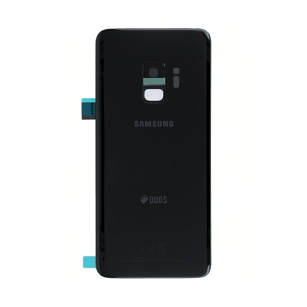 Samsung Galaxy S9 Duos (SM-G960F DS) Baksida Original - Svart Black