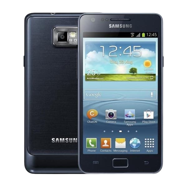 Begagnad Samsung Galaxy S2 Plus 8GB Blå - Bra skick Blå