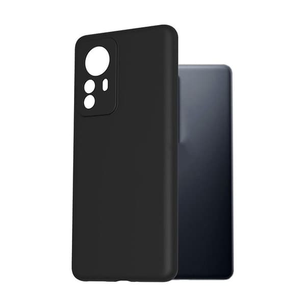 Mobilskal Silikon Xiaomi 12 Pro - Svart Svart