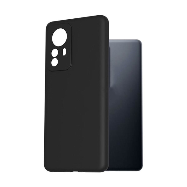 Silikonskal Xiaomi 12 Pro - Svart Black