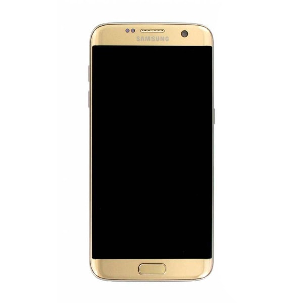 Samsung Galaxy S7 Edge (SM-G935F) Skärm med LCD Display Original - Guld Gold