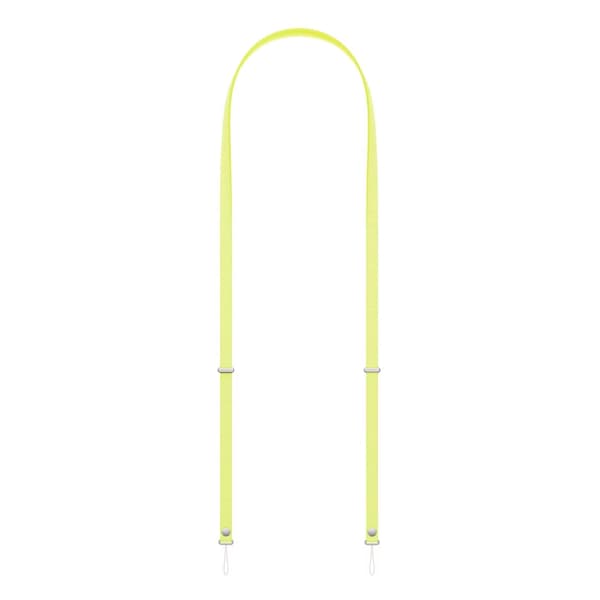 Crossbody Strap för iPhone mobilskal - Neongul Yellow