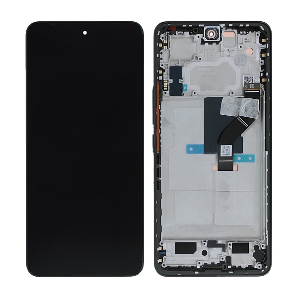 Xiaomi 12 Lite 5G (2022) Skärm med LCD Display Original - Svart Black