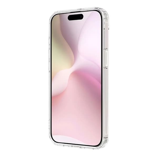 Mobilskal Stöttåligt Magsafe för iPhone 16e och 17e - Transparent transparent