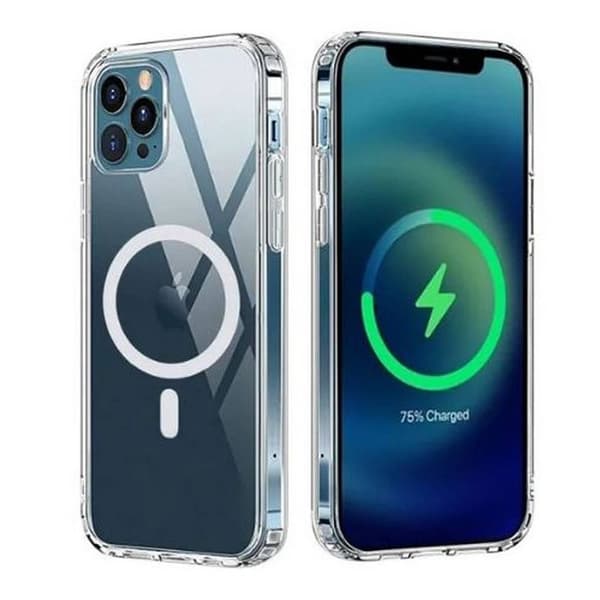 iPhone 15 Pro Max Mobilskal Magsafe Rvelon - Transparent Transparent