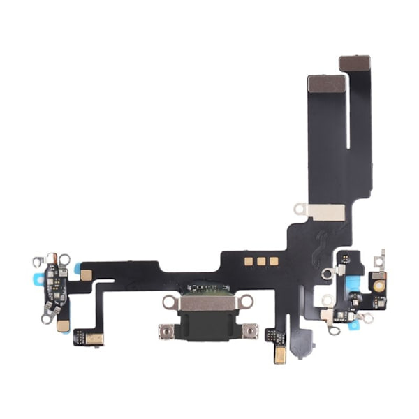 iPhone 14 Laddkontakt med Flexkabel Original - Svart Svart