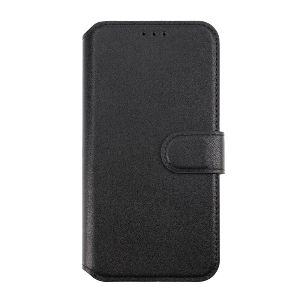 iPhone 14 Pro Max Plånboksfodral Extra Kortfack Rvelon - Svart Black