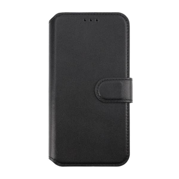 iPhone 14 Pro Max Plånboksfodral Extra Kortfack Rvelon - Svart Svart