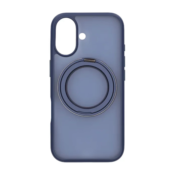 Mobilskal Roterande Magnet Stativ för iPhone 17 - Blå Blå