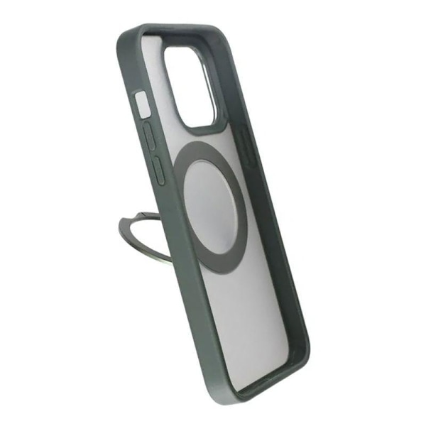 iPhone 15 Pro Max Skal med MagSafe Stativ Rvelon - Grön Grön