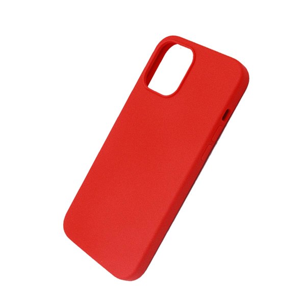iPhone 12 Pro Max Mobilskal Silikon - Röd Red