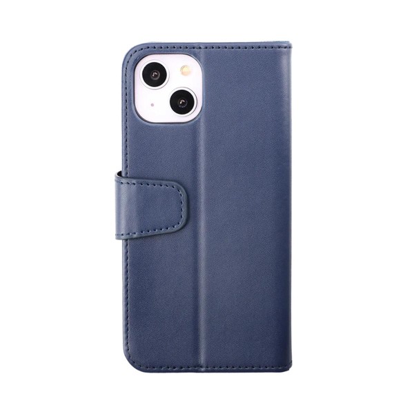 iPhone 14 Plus Plånboksfodral Extra Kortfack Rvelon - Blå Marinblå
