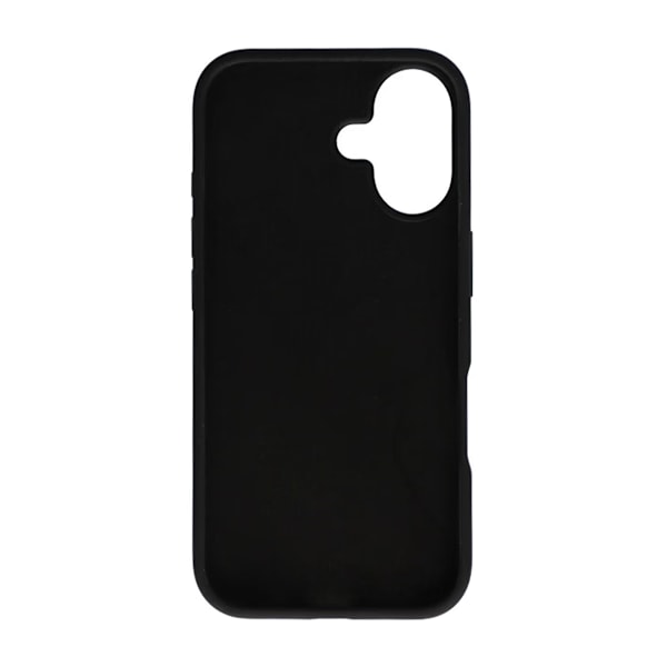 iPhone 16 Plus Mobilskal Silikon - Svart Black