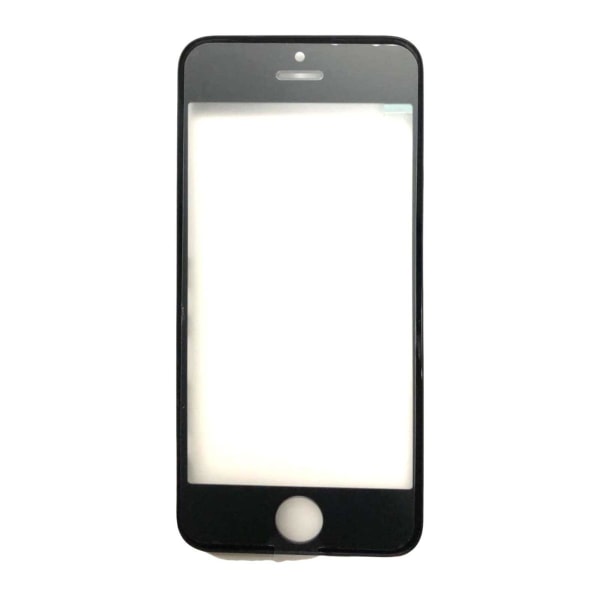 iPhone 5 Glasskärm med OCA-film - Svart Black