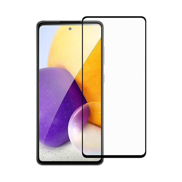 Skärmskydd Samsung A53 5G - 3D Härdat Glas Svart (miljö) Black