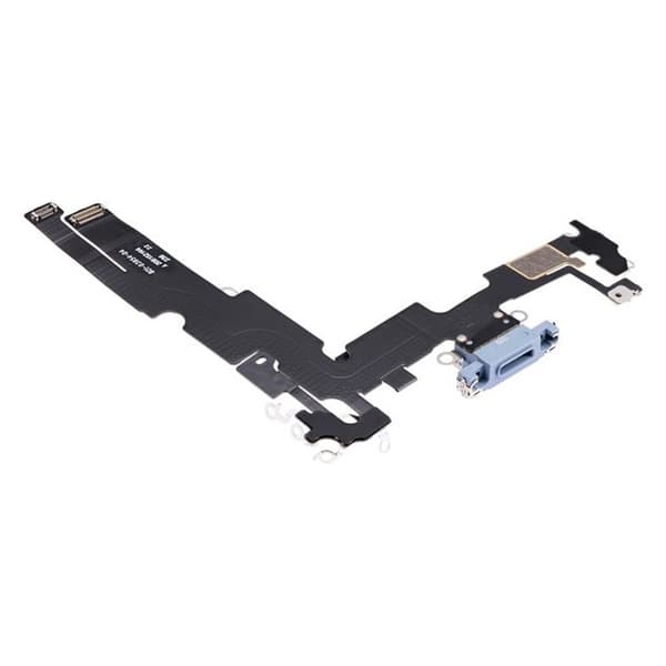iPhone 14 Plus Laddkontakt med Flexkabel Original - Blå Blue
