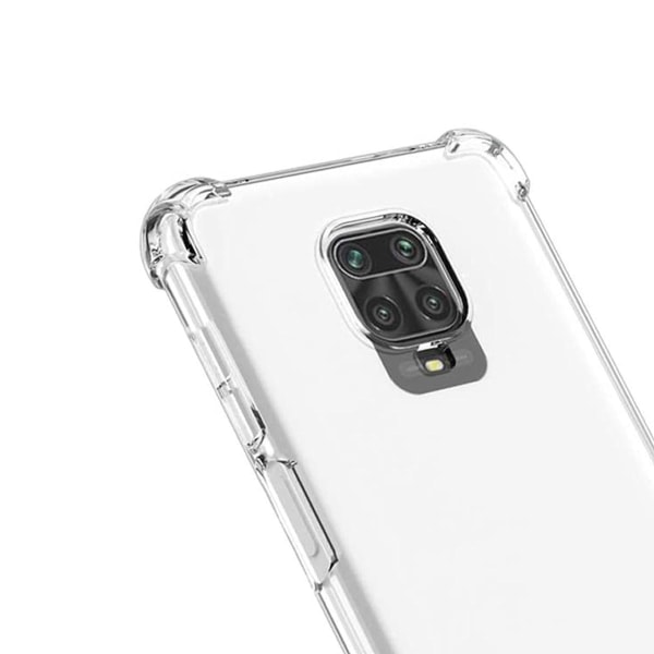 Stöttåligt Mobilskal Redmi Note 9 Pro - Transparent Transparent