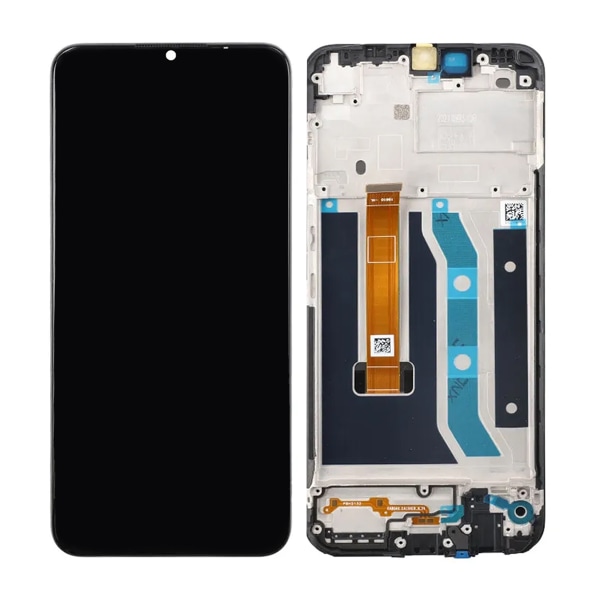 Realme C21y Skärm med LCD Display & Ram Original - Svart Svart
