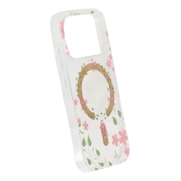 Blommigt Transparent Skal med MagSafe - iPhone 17 Pro Max läpinäkyvä