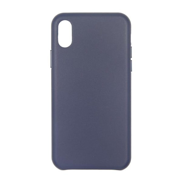 iPhone X/XS Läderfodral - Blå Blå