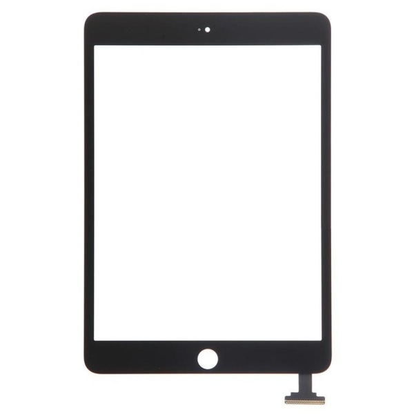iPad Mini 3 Glas med Touchskärm utan Hemknapp - Svart Svart
