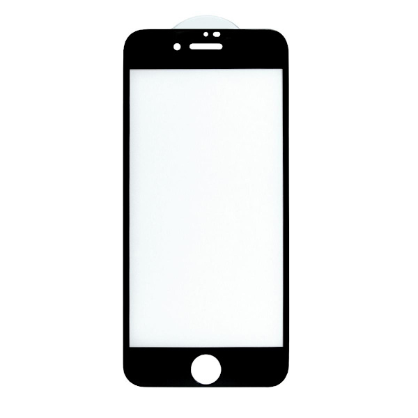 Skärmskydd iPhone 7/8/SE (2020/2022) - 3D Härdat Glas Svart Black