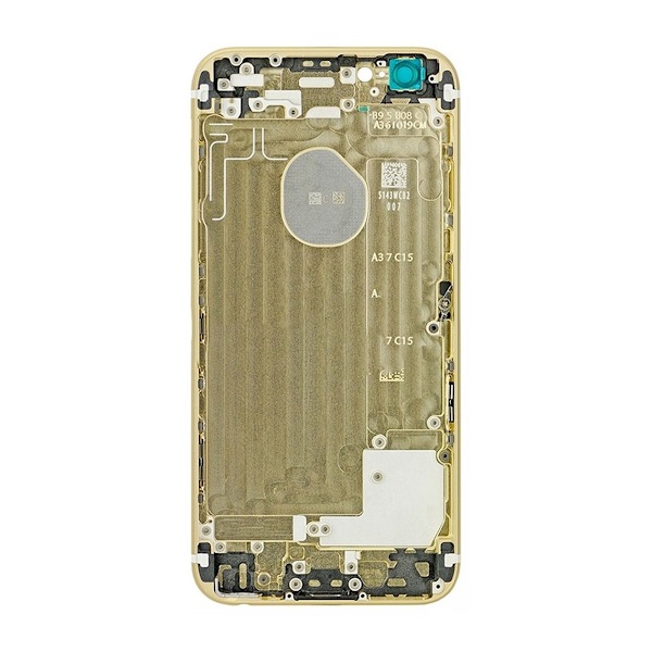 iPhone 6 Baksida med Komplett Ram - Guld