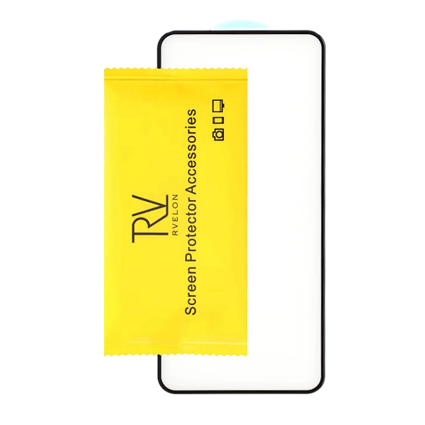 Skärmskydd Motorola G35 3D Härdat Glas - Svart Black