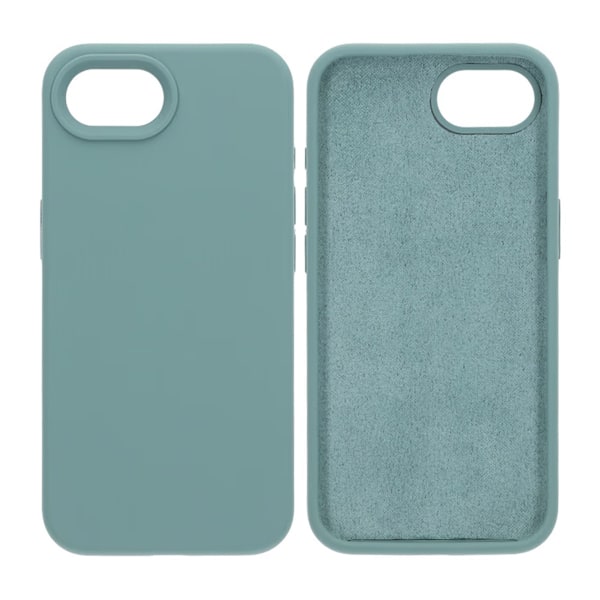 iPhone 16e Mobilskal Silikon - Grön Green