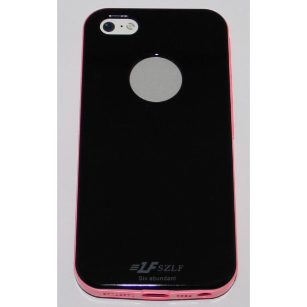 Mobilskal iPhone 5 - Rosa/Svart Pink