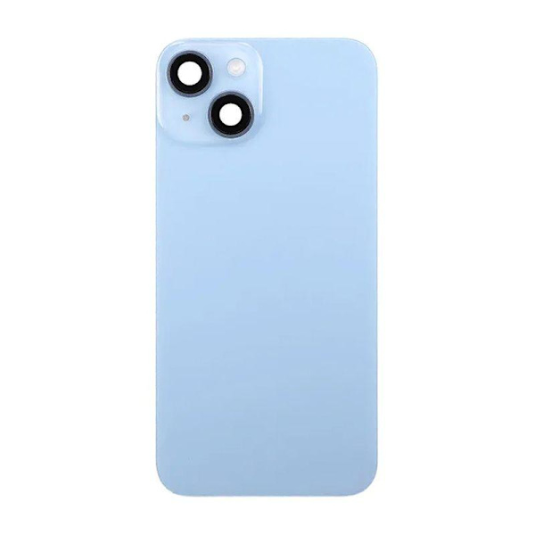 iPhone 14 Baksida Glas - Blå Blue