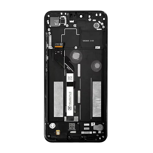 Xiaomi Mi 8 Lite Skärm med LCD Display - Svart Black