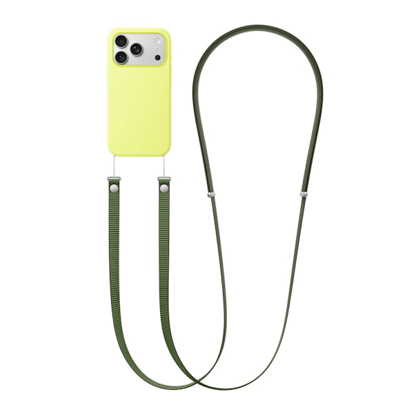 Crossbody Strap för iPhone mobilskal - Grön Grön