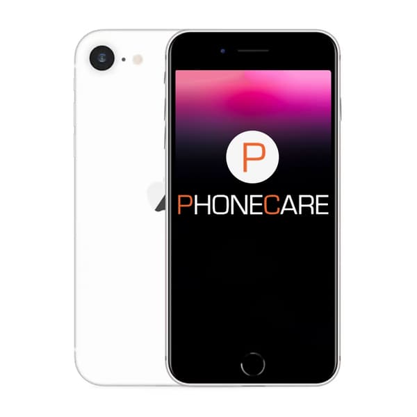 Begagnad iPhone SE 2020 128GB Vit - Använt skick White