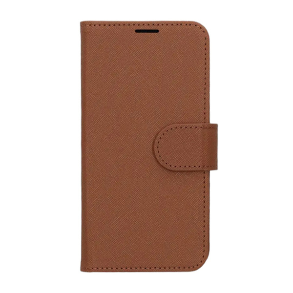 iPhone 16 Pro Plånboksfodral med Stativ - Brun Brown