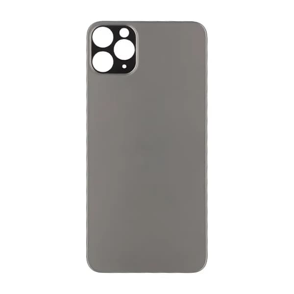 iPhone 11 Pro Max Baksida med Lim - Svart svart