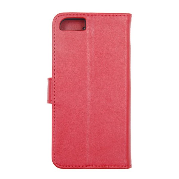 iPhone 6/6S Plånboksfodral Magnet Läder med Stativ - Röd Red