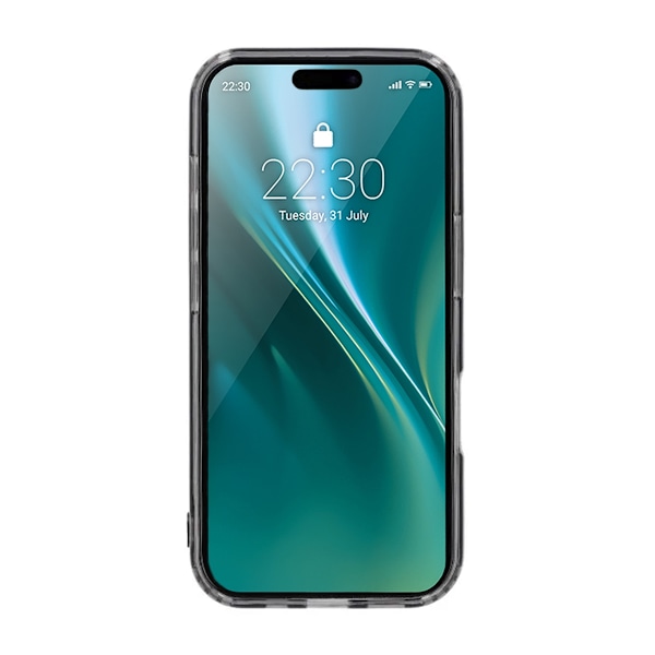 iPhone 16 Plus Mobilskal Stöttåligt - Svart Svart