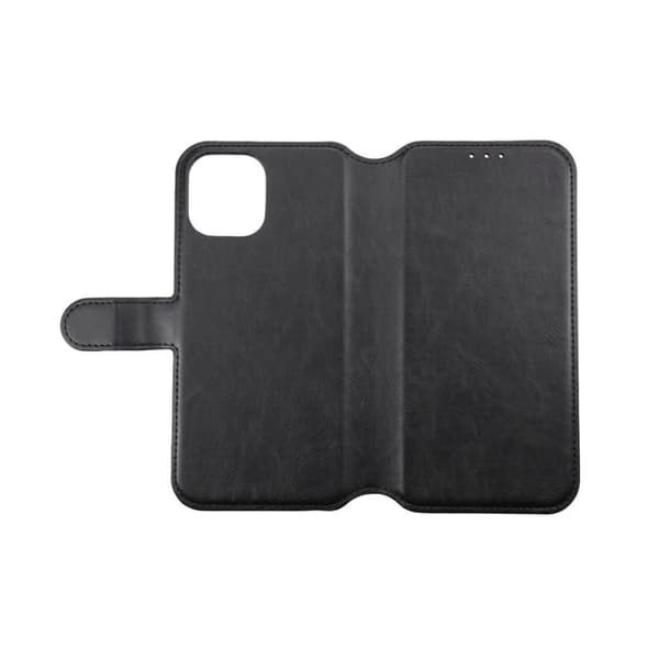 iPhone 12 Pro Max Plånboksfodral Magnet Rvelon - Svart Svart