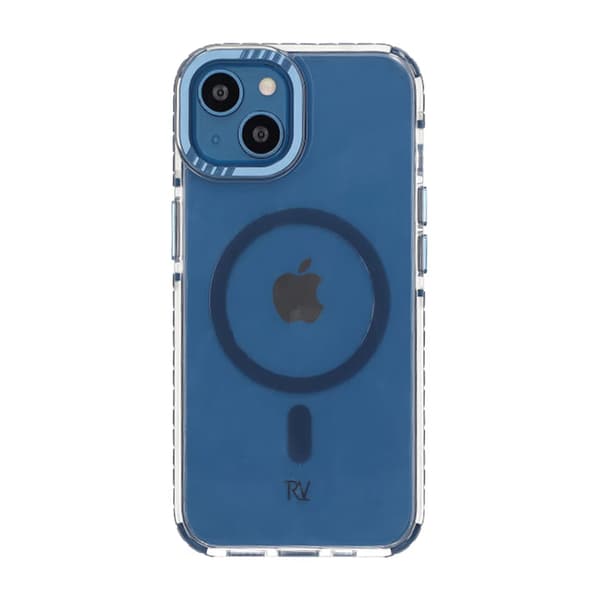 iPhone 13/14 Rvelon Mobilskal Magnet Förstärkt - Blå Blue