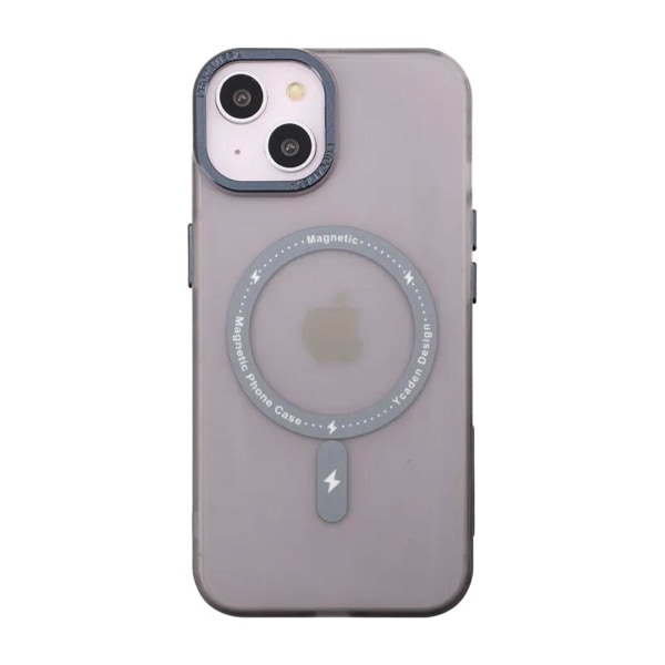 iPhone 14 Mobilskal med MagSafe - Frostat Svart Black