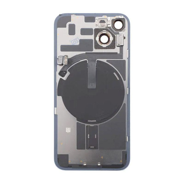 iPhone 14 Baksida Glas - Blå Blå
