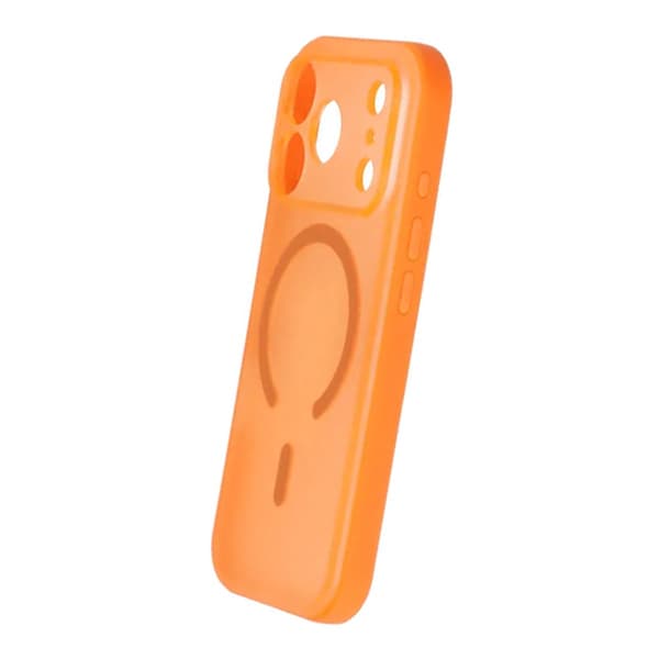 Slimmat MagSafe-skal med kameraskydd för iPhone 17 Pro Max - Orange orange