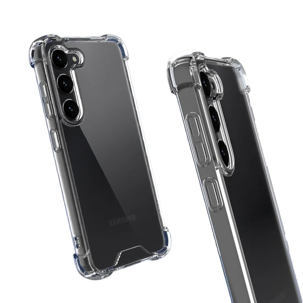 Samsung A54 5G Stöttåligt TPU Mobilskal - Transparent Transparent