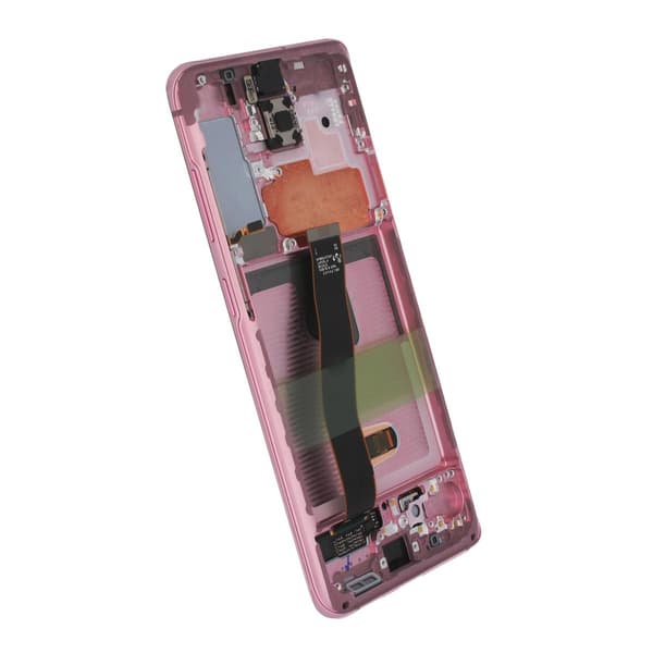 Samsung Galaxy S20 Skärm med LCD Display Original - Rosa Rosa