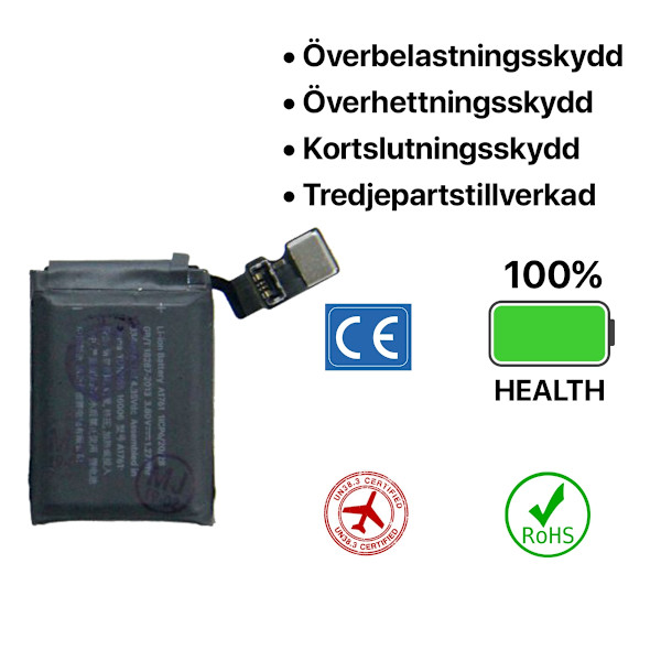 Apple Watch 2 42mm Batteri