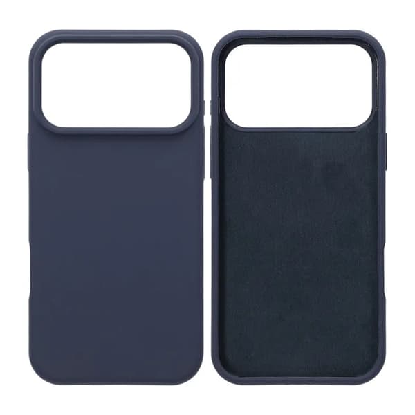 Mobilskal Mjukt Silikon för iPhone 17 Pro Max - Mörkblå Blue