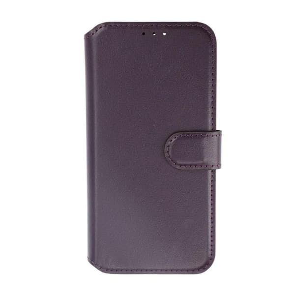 Plånboksfodral Läder Rvelon till iPhone 15 Pro Max - Lila Purple