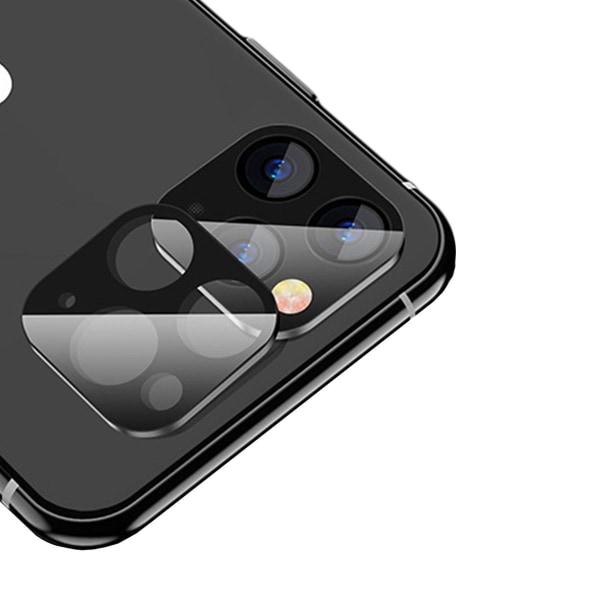 Kameraskydd iPhone 11 Pro/11 Pro Max - Härdat Glas Svart Svart